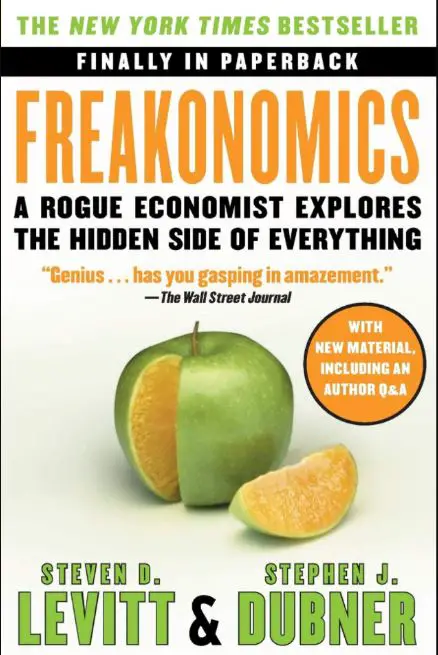 Freakonomics de Steven D. Levitt et Stephen J. Dubner