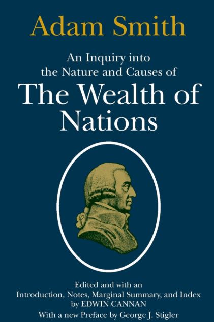 La richesse des nations d'Adam Smith