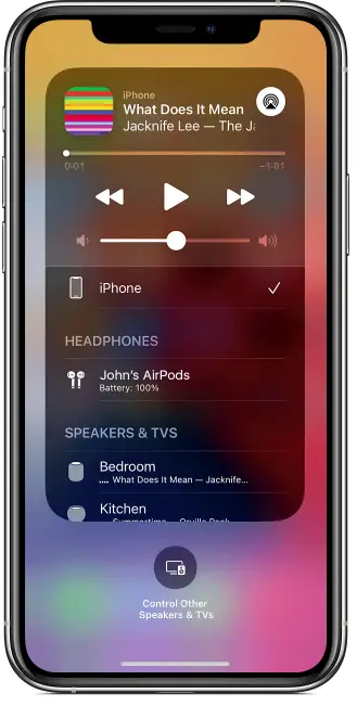 Comment connecter un iPhone à des haut-parleurs via AirPlay
