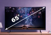 Quelle est la largeur d’un téléviseur de 65 pouces ? Dimensions d’un téléviseur de 65 pouces